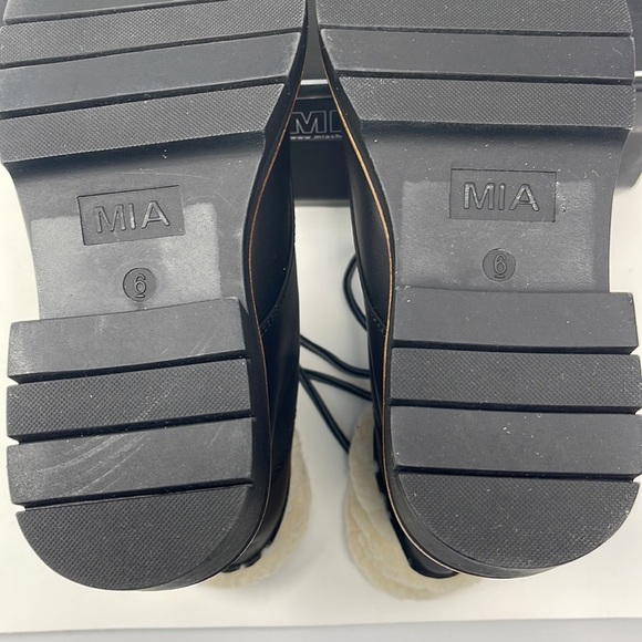 Mia Regis-SH Black Malta Lace-up Boot - Picture 12 of 13